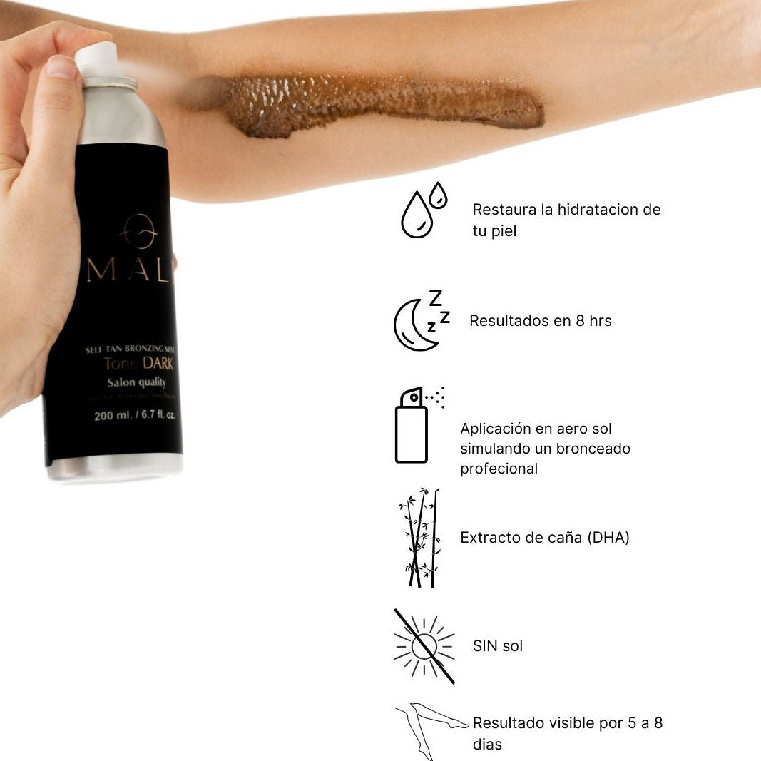 Self Tanning en spray (Tono medio a oscuro)