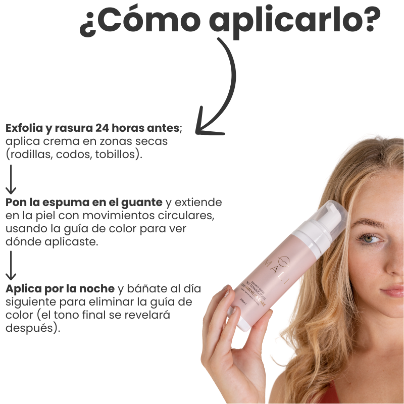 Self tanning Coconut (Tono ligero a medio)