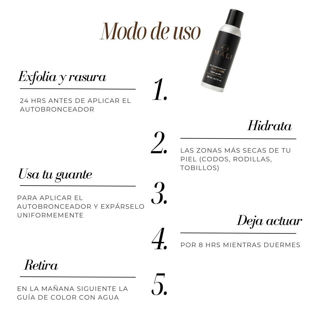 Self Tanning en spray (Tono medio a oscuro)