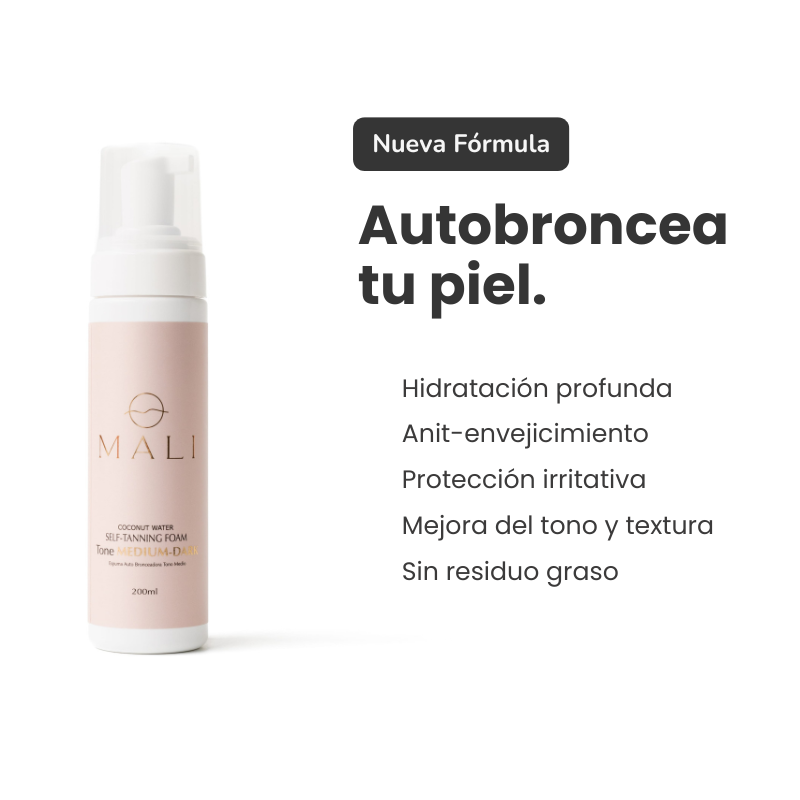 Self tanning Coconut (Tono ligero a medio)